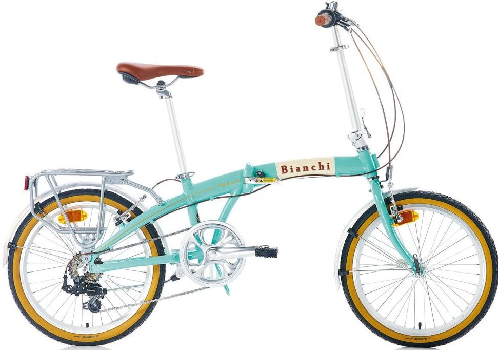 Bianchi New Vintage 20 Jant Katlanır Bisiklet Celeste