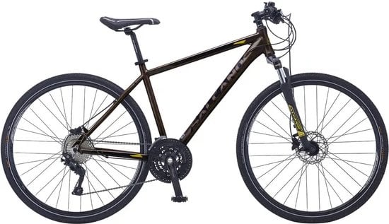 Salcano City Sport 30 Vites Hidrolik Fren 28 Jant Şehir Bisikleti Mat Mavi-Siyah 54 cm