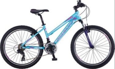 Salcano NG650 Lady V Fren 26 Jant Dağ Bisikleti Mat Turkuaz-Mor/Beyaz