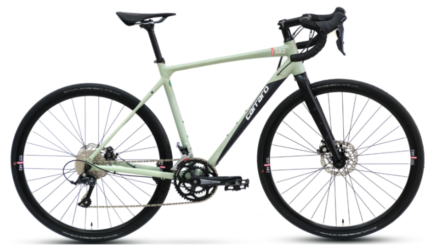 Carraro Gravel AR2 28 Jant 18 Vites Adacayı-Siyah-Beyaz-Kırmızı 55 cm