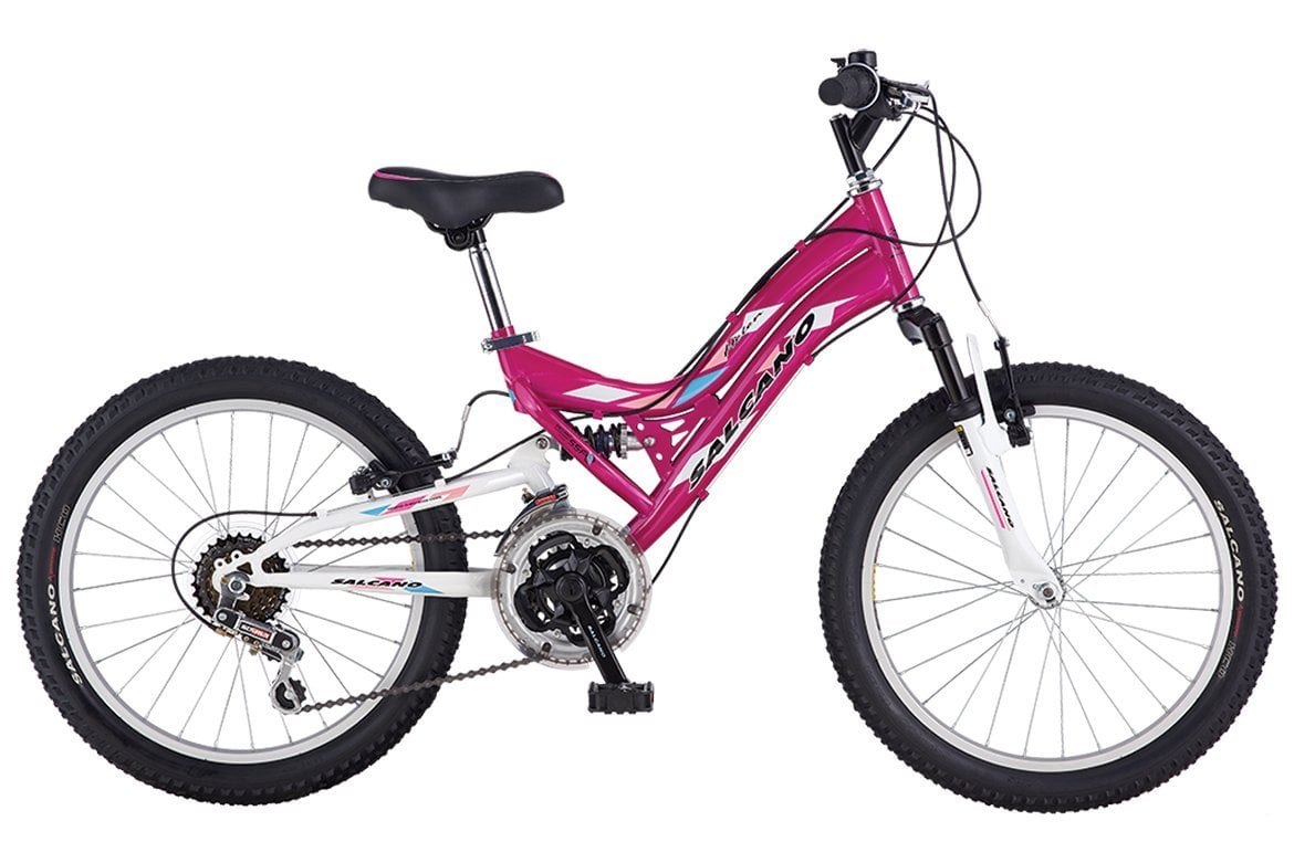 Salcano Helen 20 Jant Kız Çocuk Bisikleti Siyah-Pembe