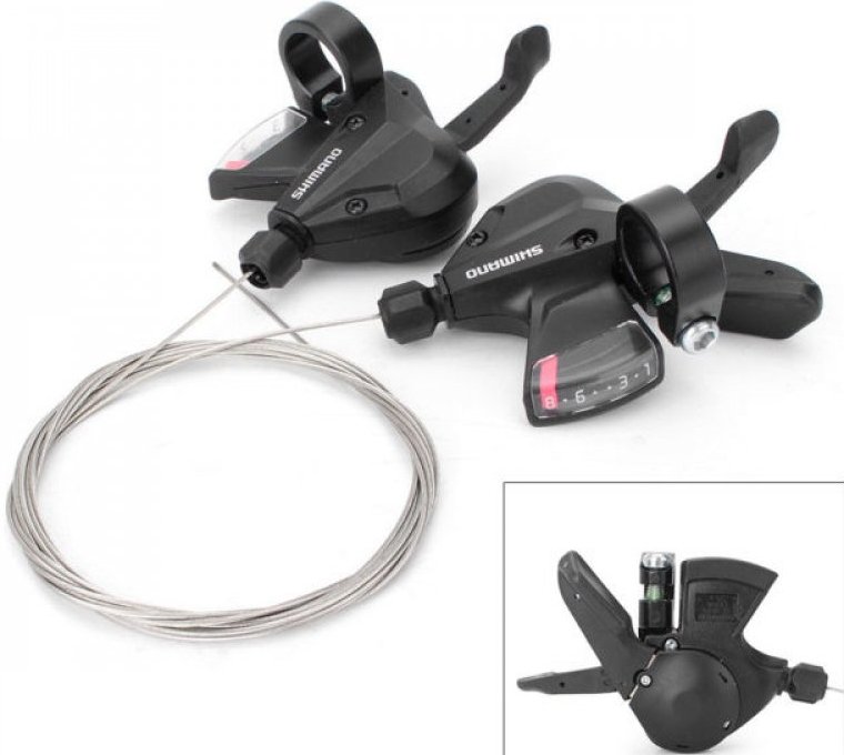 Vites SL-M310 3X8 Vites kolu Sağ-Sol Takım Shimano