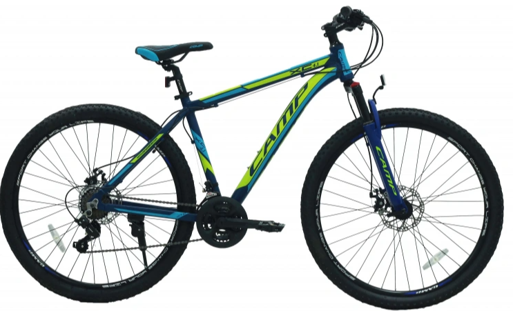Camp Xc 4.1 Mekanik Disk 27.5 Jant Dağ Bisikleti Mavi-Yeşil