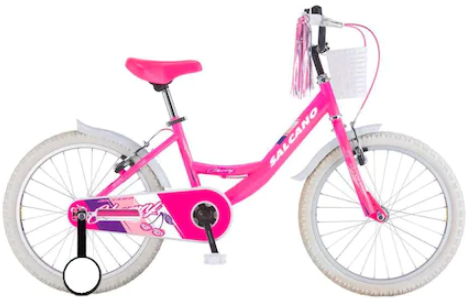 Salcano Cherry 20 Jant Kız Çocuk Bisikleti Pembe-Beyaz