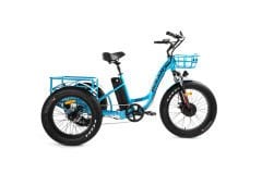 Bisan Bully Fatbike Elektrikli Kargo Bisikleti Mavi