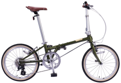 Dahon Boardwalk D8 20 Jant Katlanır Bisiklet Yeşil