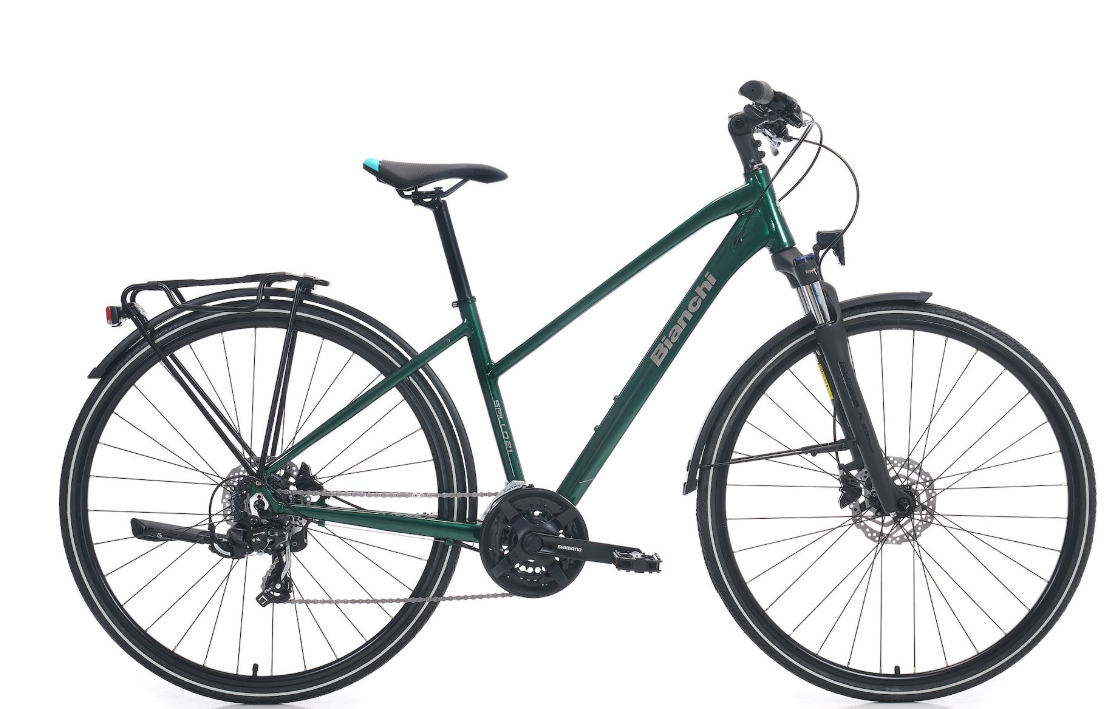 Bianchi Newtourer ST Tourney 28 Jant Şehir Bisikleti Koyu Yeşil 47 cm