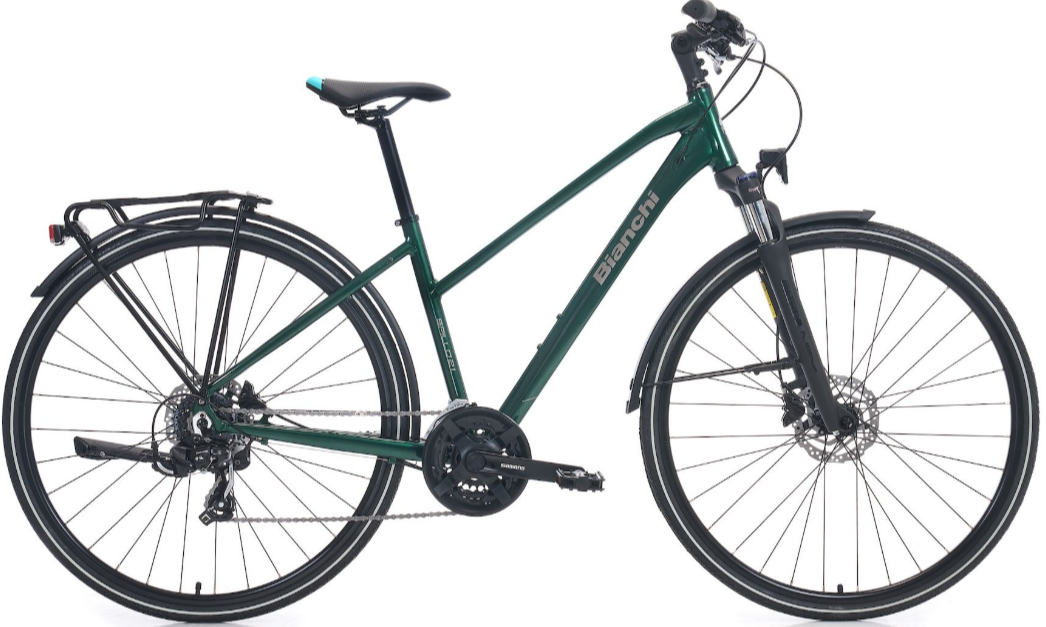 Bianchi Newtourer ST Tourney 28 Jant Şehir Bisikleti Koyu Yeşil 47 cm