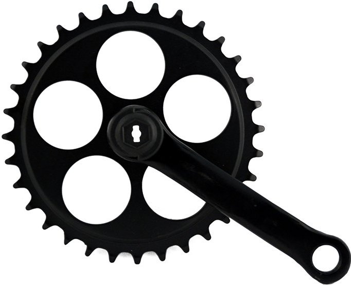 Aynakol 52T 170mm Alüminyum Siyah Sağ