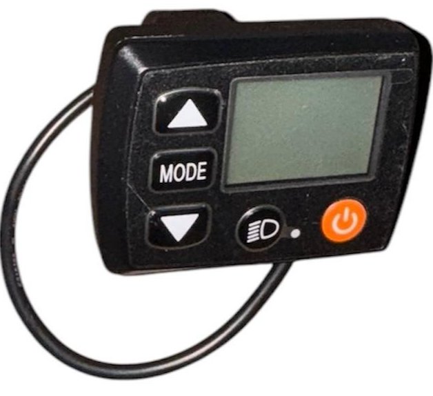 Elektrikli Bisiklet Lcd Ekran Gösterge Display 6 Pin