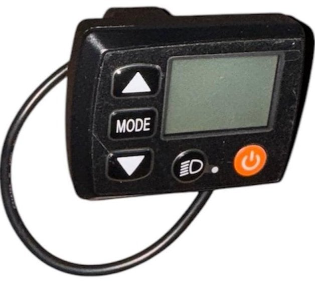 Elektrikli Bisiklet Lcd Ekran Gösterge Display 6 Pin