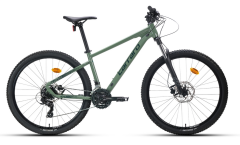 Carraro Crx 721 21 Vites 27.5 Jant Dağ Bisikleti Ada Çayı-Koyu Yeşil 40 cm