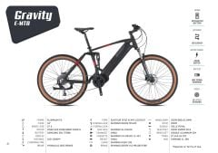 Loop Gravity 27.5 Jant Elektrikli Dağ Bisikleti