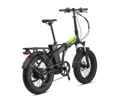 Loop Discovery 20 Jant Elektrikli Dağ Bisikleti Mat Siyah-Neon Sarı/Füme