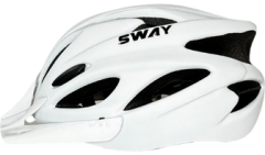 Bisiklet Kaskı Beyaz Sway N7 Yetişkin