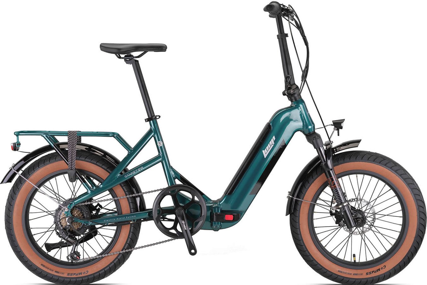 Loop Coaster 20 Jant Katlanır Bisiklet Yeşil-Gri