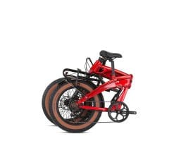 Loop Armour 20 Kolon Jant Katlanır Elektrikli Bisiklet Kırmızı