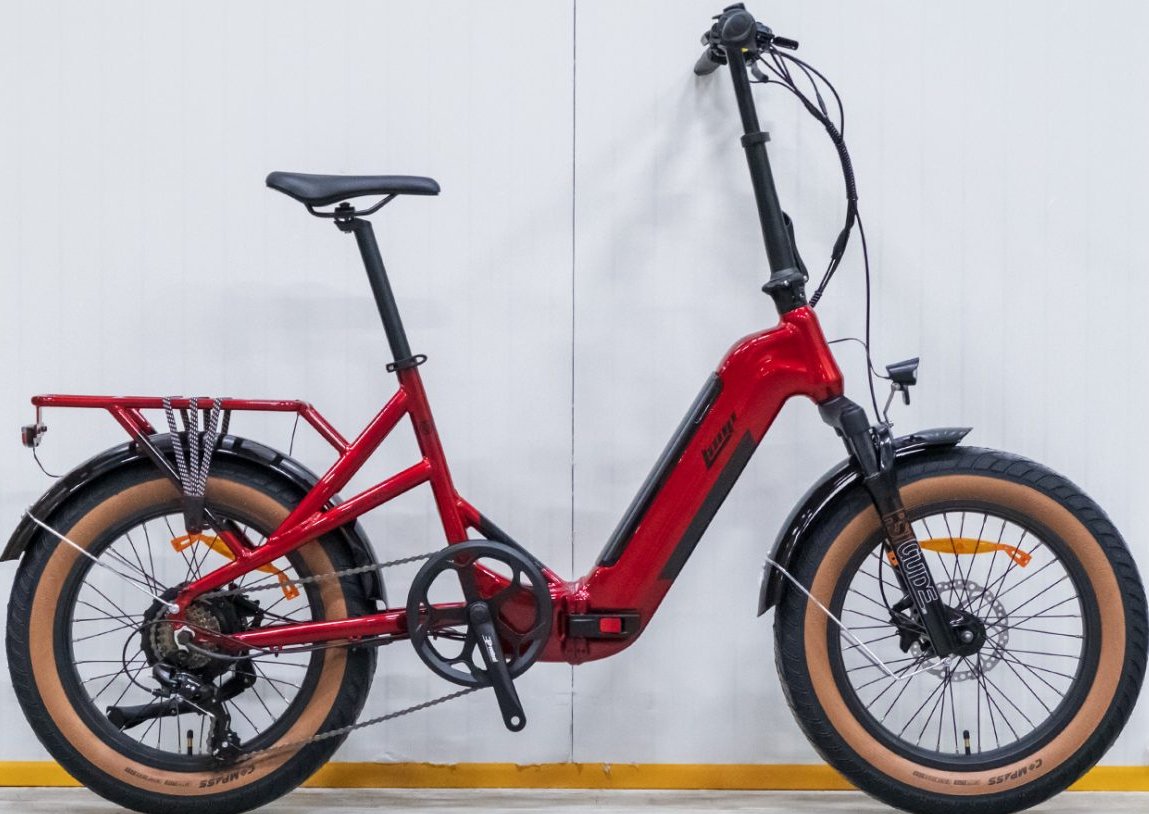 Loop Coaster 20 Jant Katlanır Bisiklet Kırmızı-Siyah