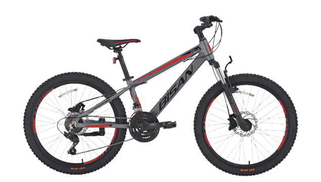 Bisan Cooper 27.5Jant Hidrolik Fren Çocuk Bisikleti Metalik Gri 37 Cm