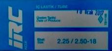 İç Lastik 2.25-2.50-18 Anlas