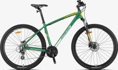 Kron XC 150 Hidrolik Fren 29 Jant Dağ Bisikleti Mat Yeşil-Sarı 43 cm