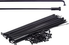 Jant teli 180mm x 2mm Çelik Siyah 36 adet