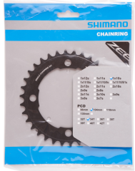 Aynakol Tekli Yaprak FC-M640 1X10S 36T 104 mm Zee Shimano