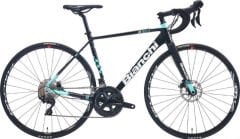 Bianchi R0013-D Disk Fren 24 Vites Yol Bisikleti Siyah-Celeste 53 Cm