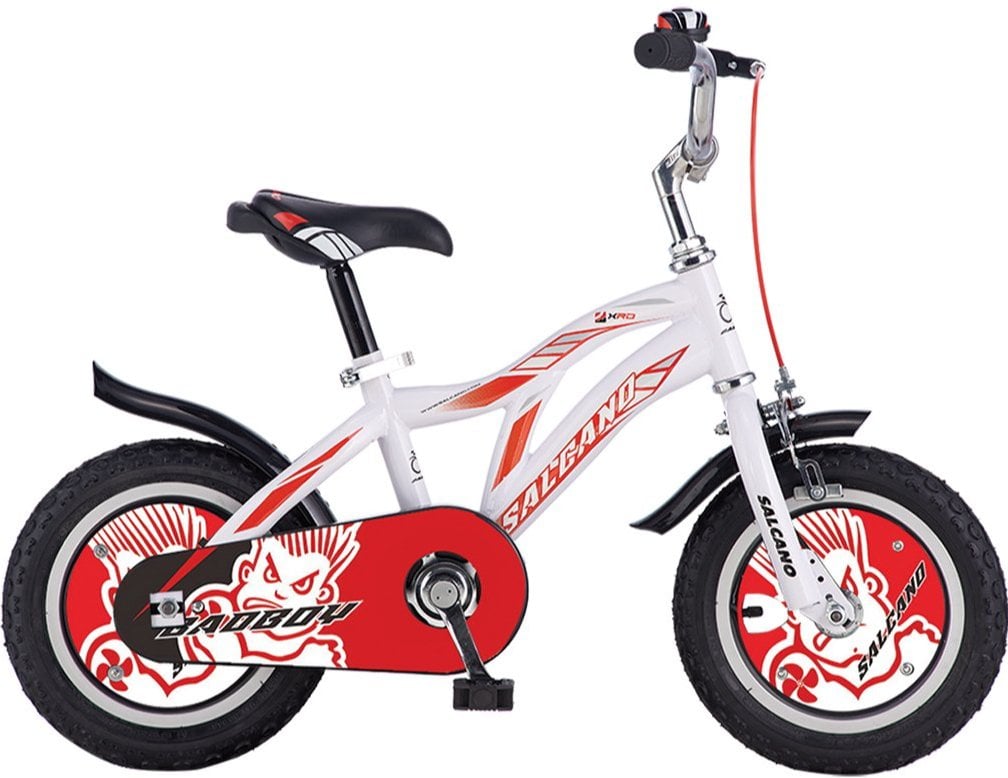 Salcano BadBoy 14 Jant Erkek Çocuk Bisikleti Kırmızı-Siyah-Gri