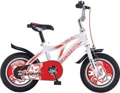 Salcano BadBoy 14 Jant Erkek Çocuk Bisikleti Kırmızı-Siyah-Gri