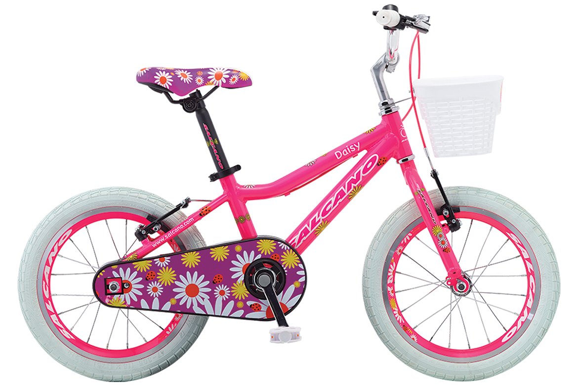 Salcano Daisy 16 Jant Kız Çocuk Bisikleti Pembe-Beyaz