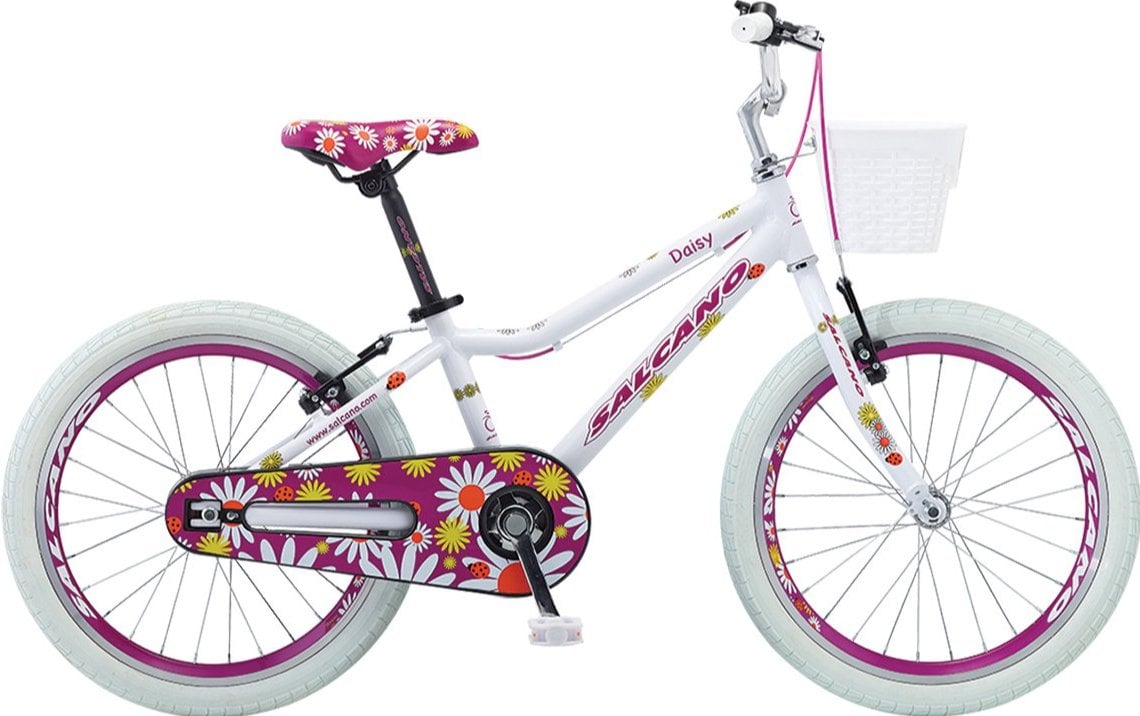 Salcano Daisy 20 Jant Kız Çocuk Bisikleti Pembe-Beyaz