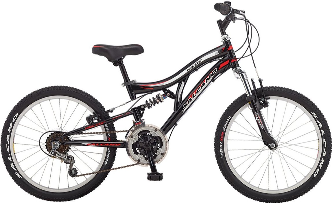 Salcano Hector 20 Jant Erkek Çocuk Bisikleti Siyah-Sarı