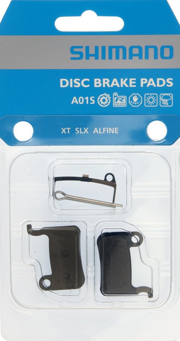 Disk Fren Balatası Resin Yay/Pim Dahil A01S Shimano