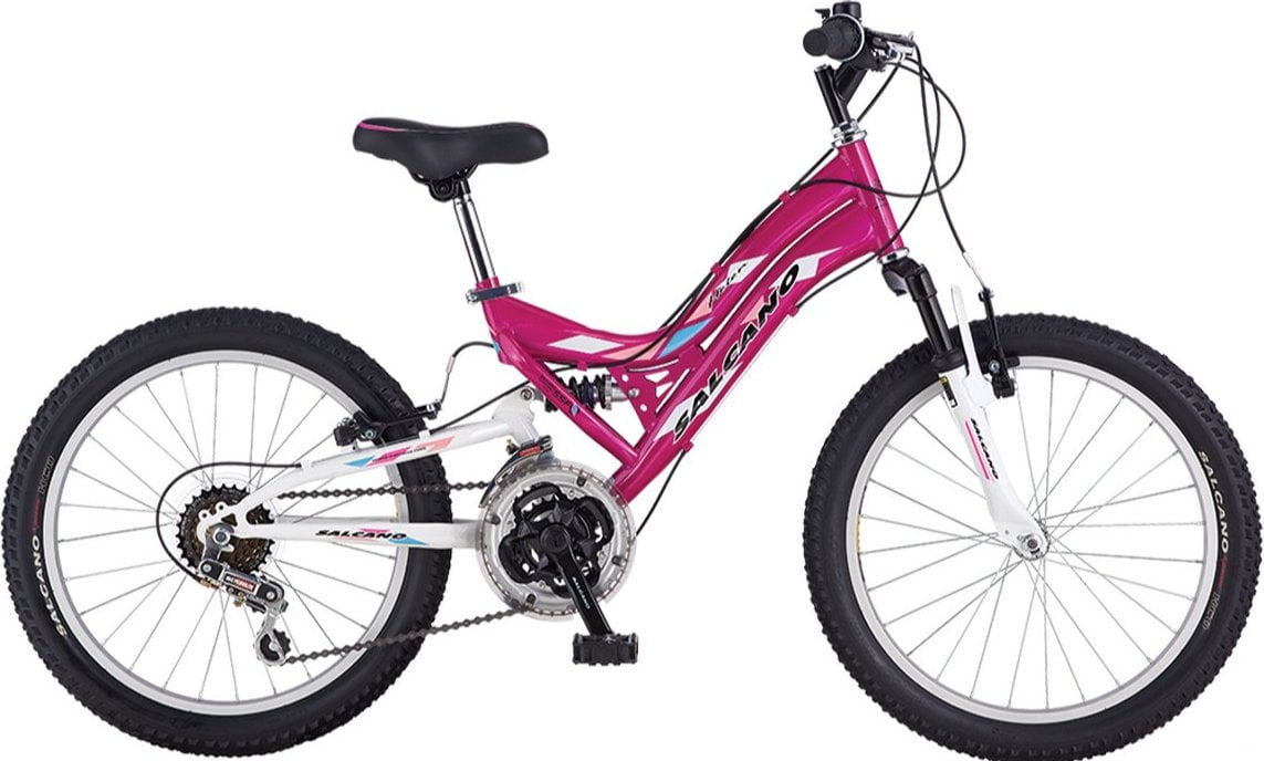 Salcano Helen 20 Jant Kız Çocuk Bisikleti Pembe-Beyaz
