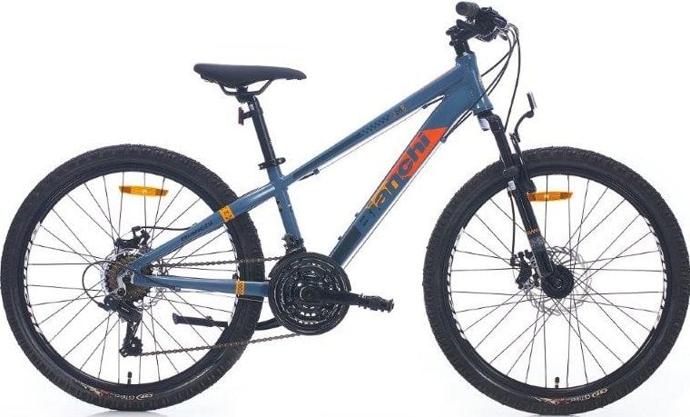 Bianchi Jm00241  7 Vites Disk Fren 24 Jant Dağ Bisikleti Gri-turuncu