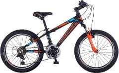 Salcano NG750 20 Jant Erkek Çocuk Bisikleti Mat Siyah-Turuncu/Turkuaz