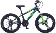 Salcano NG750 Monoblok 20 Jant Erkek Çocuk Bisikleti Siyah-Turuncu