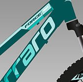 Carraro Force 601 21 Vites 26 Jant Dağ Bisikleti Turkuaz-Beyaz