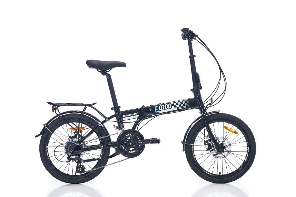 Bianchi F010-D 16 Vites Disk Fren Katlanır Bisiklet Celeste
