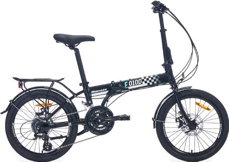 Bianchi F010-D 16 Vites Disk Fren Katlanır Bisiklet Celeste