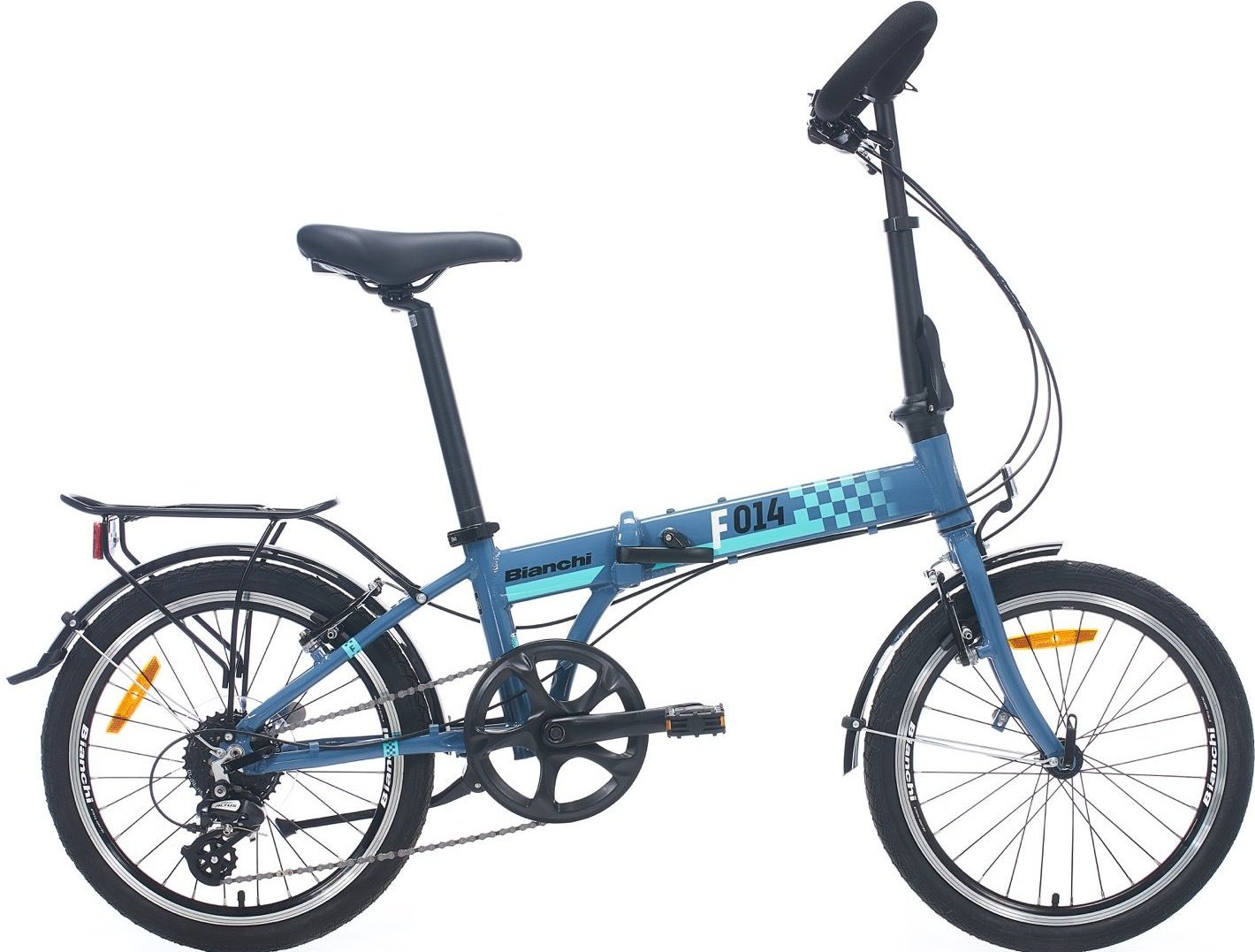 Bianchi F014 8 Vites Katlanır Bisiklet Koyu Gri