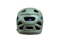 Kask Yetişkin Asistan Mat Yeşil-Mavi  Medium