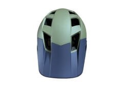 Kask Yetişkin Asistan Mat Yeşil-Mavi  Medium