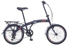 Salcano SLCN50 20 Jant Katlanır Bisiklet Siyah-Kırmızı