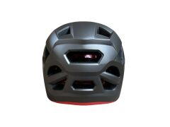 Kask Yetişkin Asistan Titanyum-Kırmızı Large