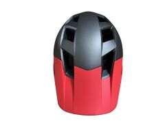 Kask Yetişkin Asistan Titanyum-Kırmızı Large