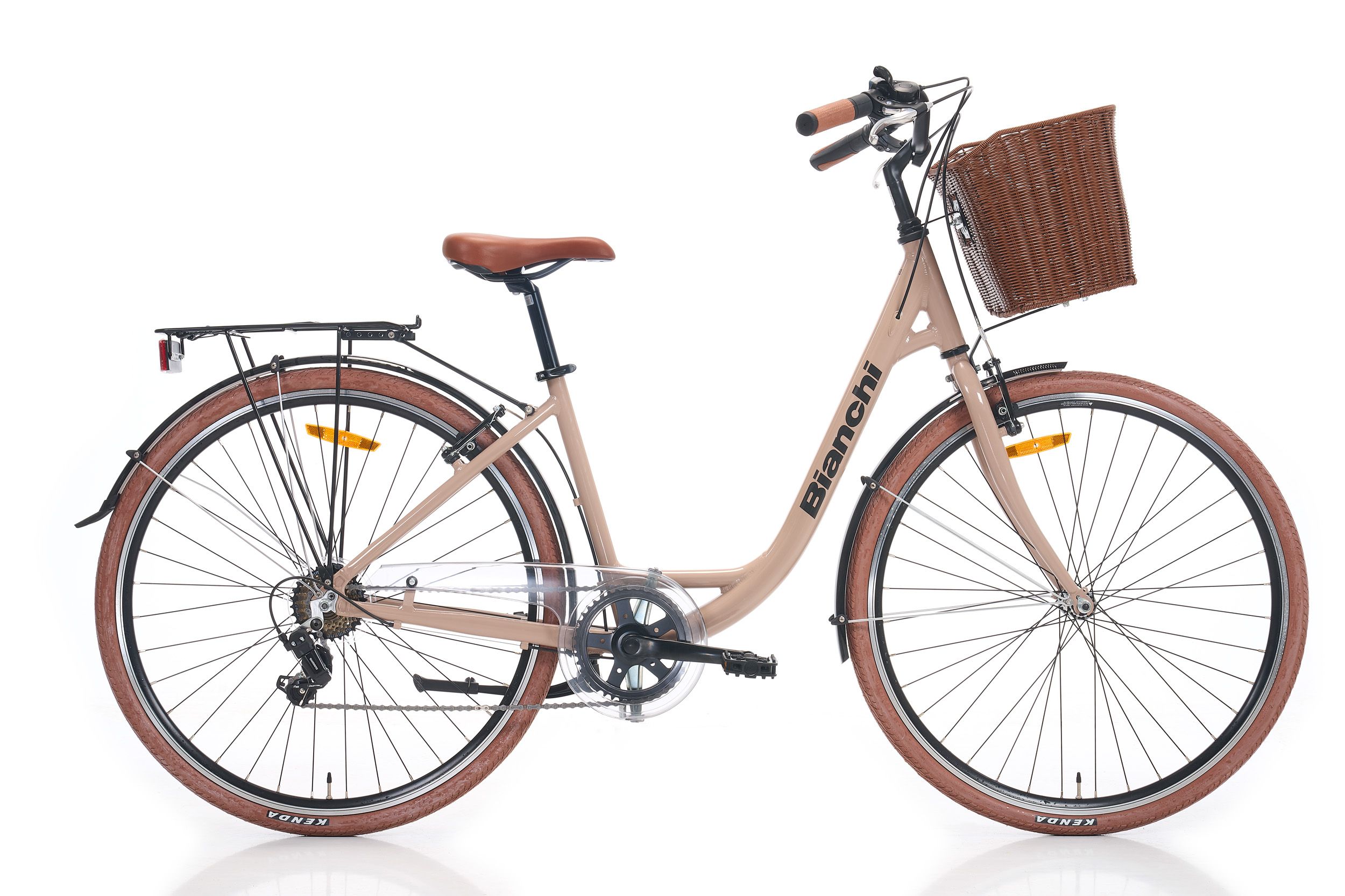 Bianchi C281 7 Vites Şehir Bisikleti Krem-Siyah