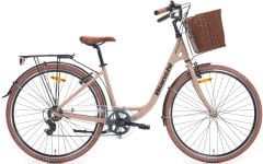 Bianchi C281 7 Vites Şehir Bisikleti Krem-Siyah 38 cm