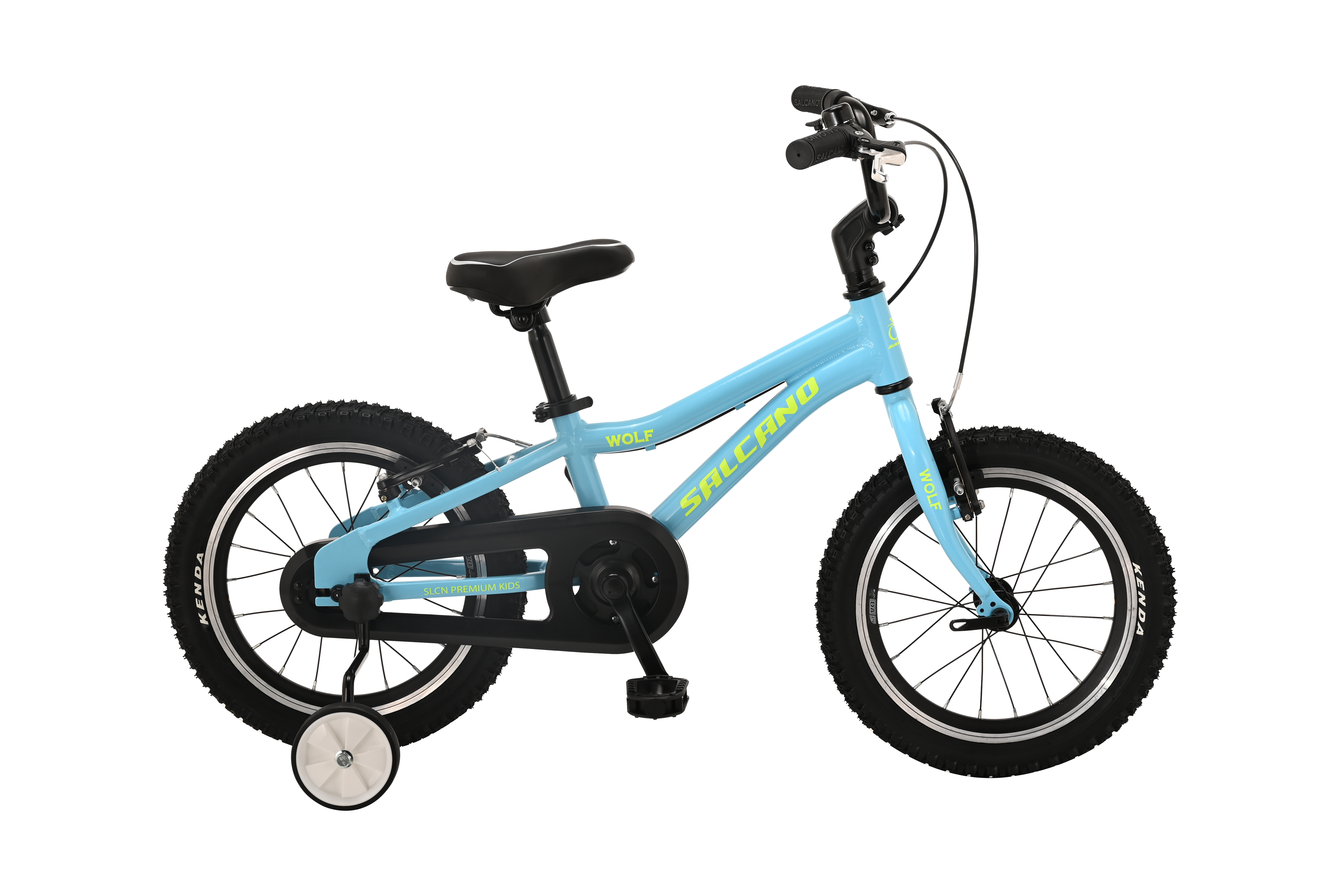 Salcano Wolf 16 Jant Erkek Çocuk Bisikleti Beyaz-Kırmızı